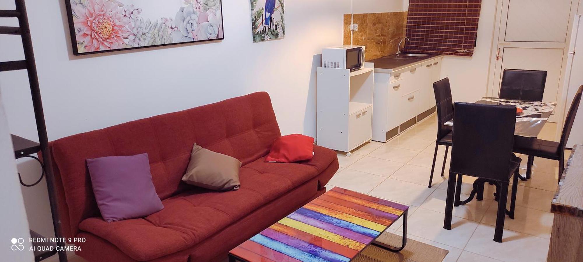 Logement Cosy Cadre Tropical, Arbres Fruitiers Appartement Les Abymes Buitenkant foto